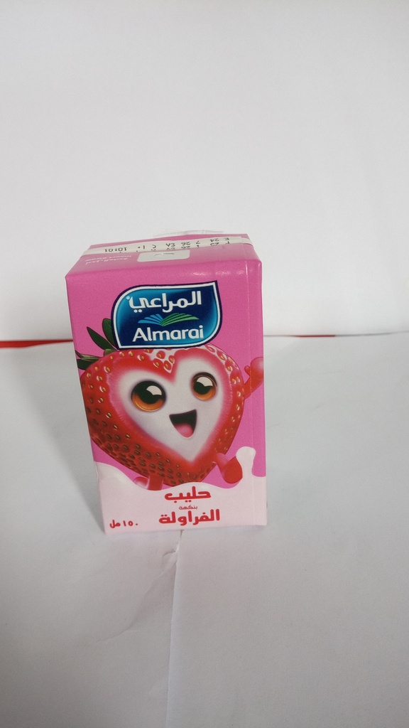 [14539] المراعي حليب نجوم بنكهة الفراولة 150  مل*18  حبة