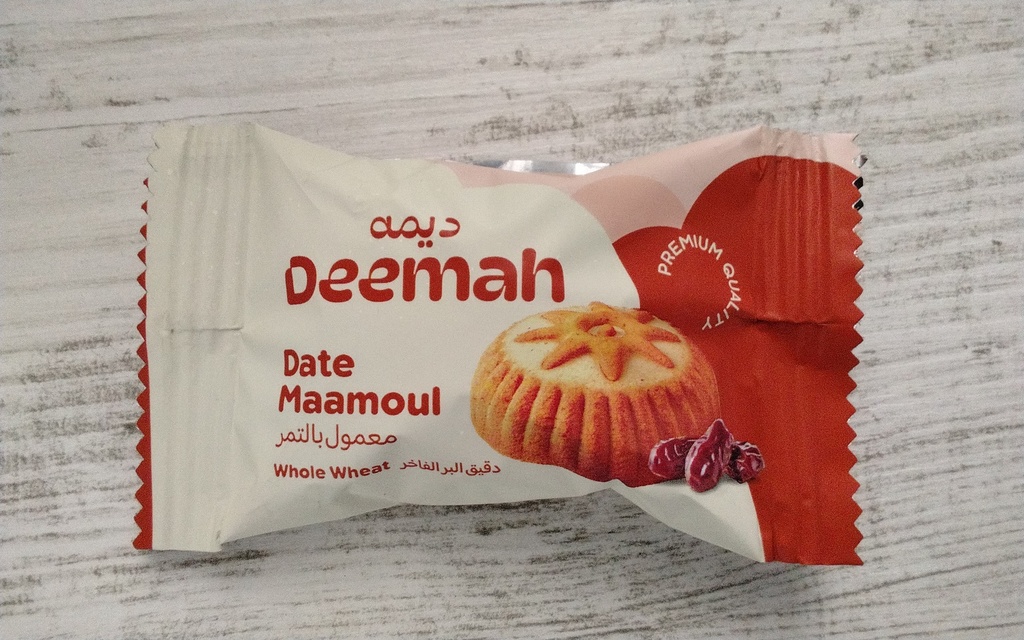 [18882] ديمه معمول بالتمر دقيق البر الفاخر  16  غرام